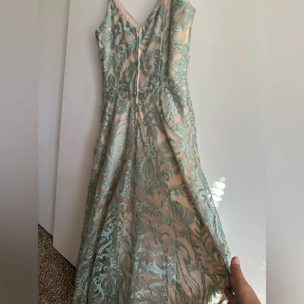 Speechless Mint Green Lace Maxi Dress - Picture 7 of 12